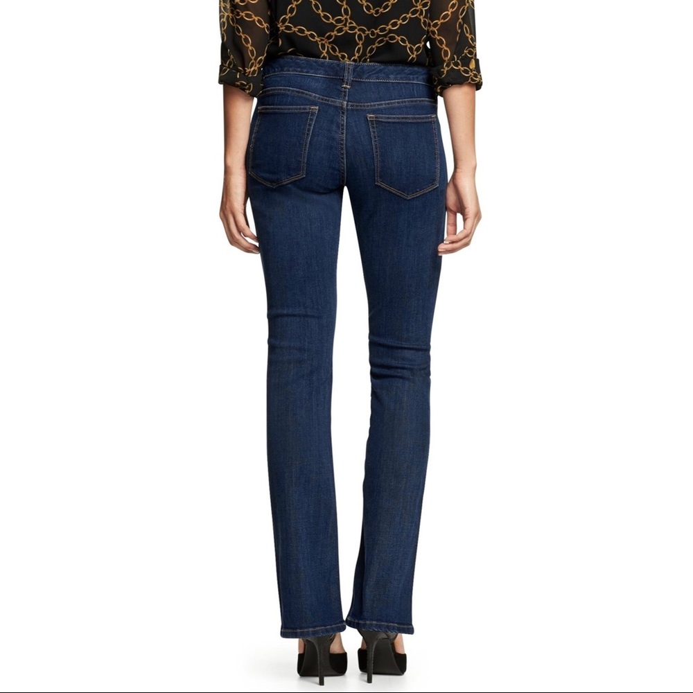 Banana republic dark wash slim boot jeans